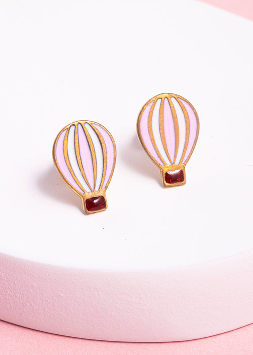 Tiny Air Balloon Earrings