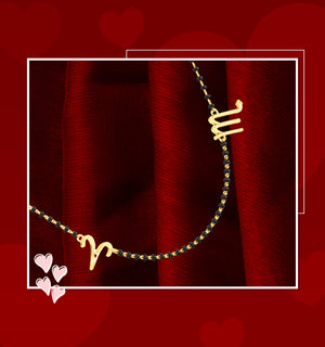 Couple Zodiac Mangalsutra Necklace