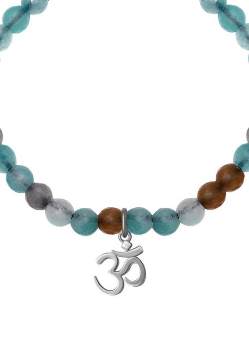 Om Ocean Beads Bracelet