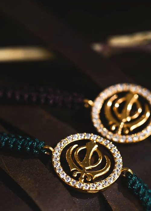 Studded Khanda Bracelet